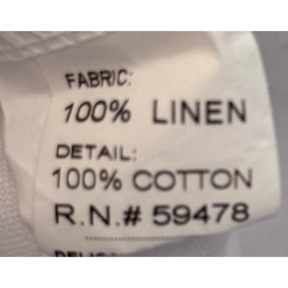 1X Bellambra Pink Linen Cap Short Sleeve Tunic Top Italy - Picture 6 of 6